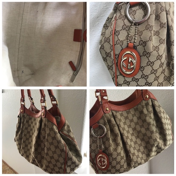 Gucci canvas Handbag - Picture 2 of 8